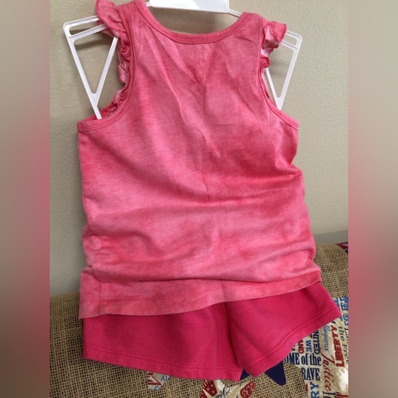 Vintage Oshkosh Girls 2 PC Embroidered Front Toucan Bird Outfit Size 3T - Picture 7 of 14